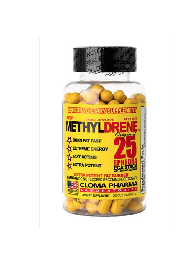 Cloma Pharma-Methyldrene ECA stack 100 caps.Usa Version 1