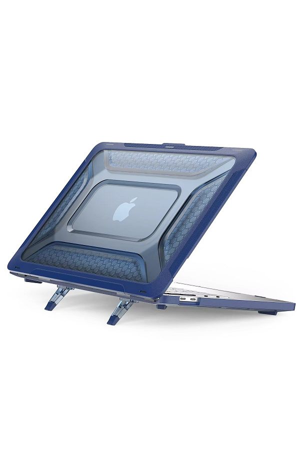 redmud teknoloji-Apple MacBook Air 13.6'' M3 2024 A3113 Serial Compatible with Stand Armor Feature Protected Macbook Case 1