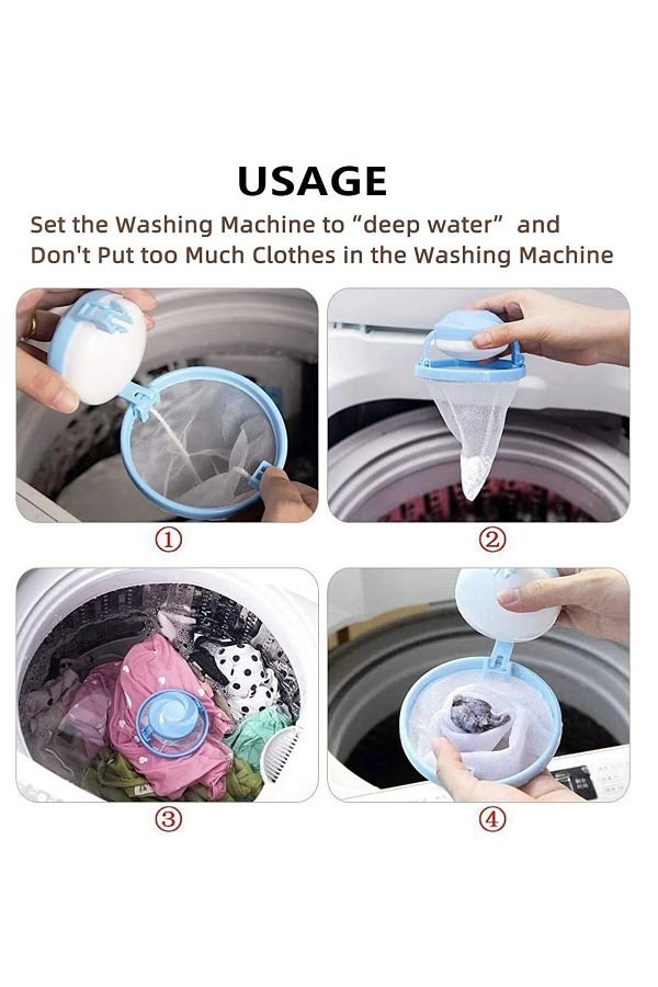 TİNEKE-Lint and Dust Collection Washing Machine Net 1 PC 1