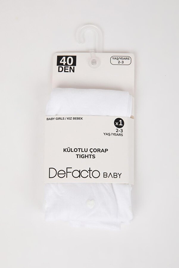 Defacto Kız Bebek 40 Denye Külotlu Çorap C9085A5NS