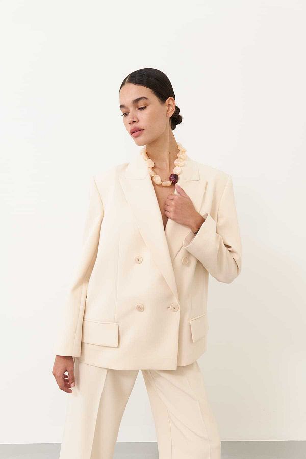 Roman cream jacket hotsell