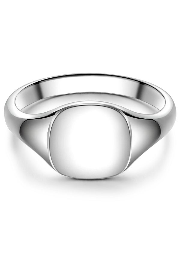 Männerglanz-Silberring Ring Sterling Silber 1