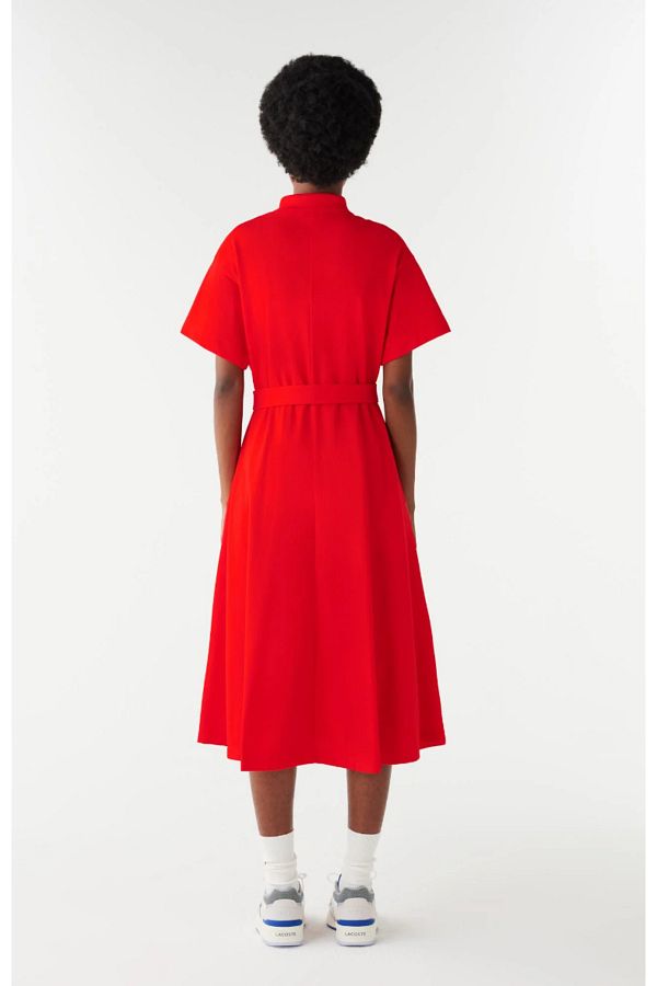 Lacoste red dress outlet