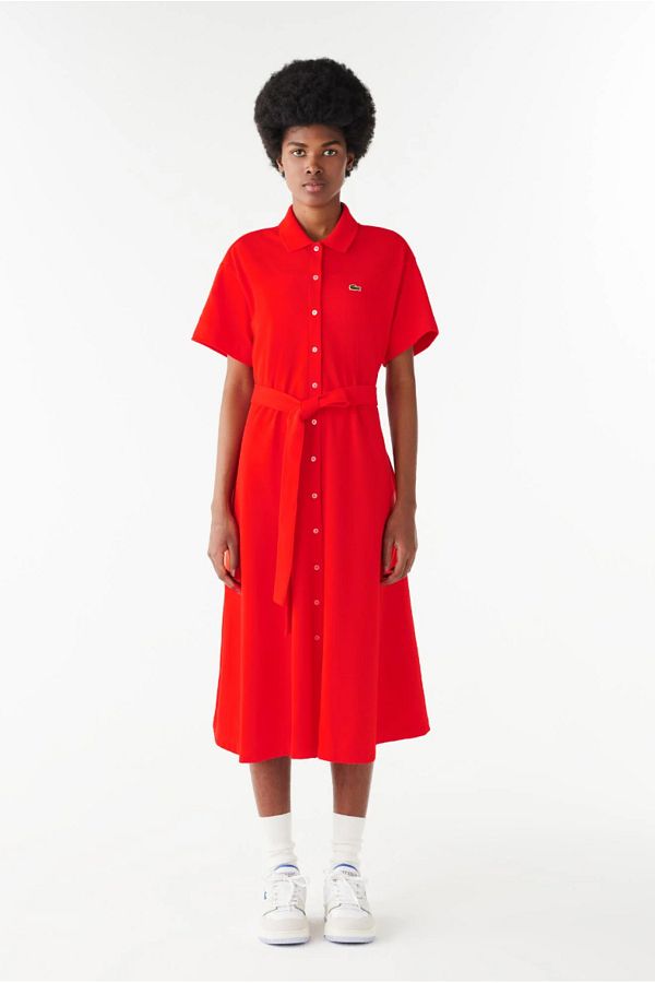Lacoste pink dress top
