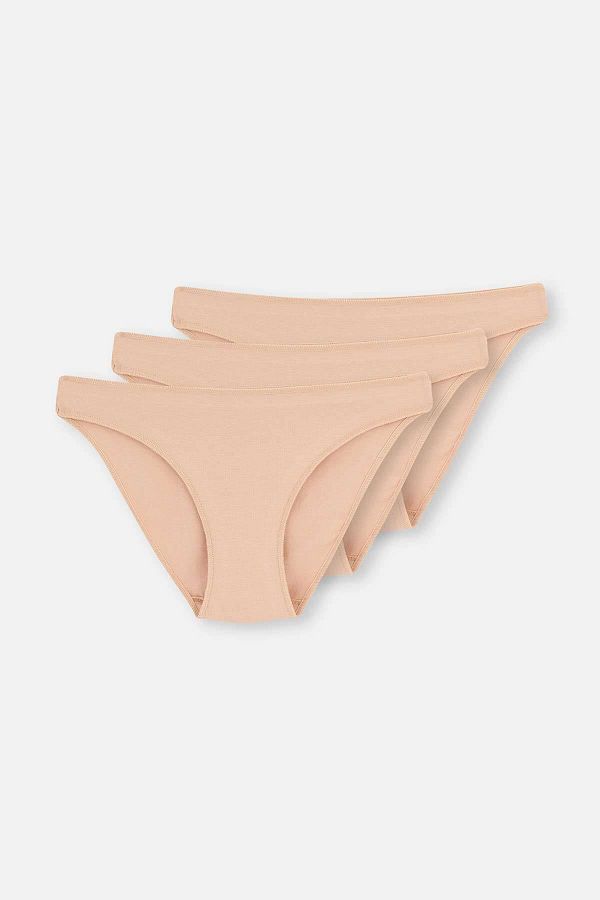 Dagi-Skin 3-teiliges, spurloses Slip-Höschen für Damen mit niedriger Taille 1