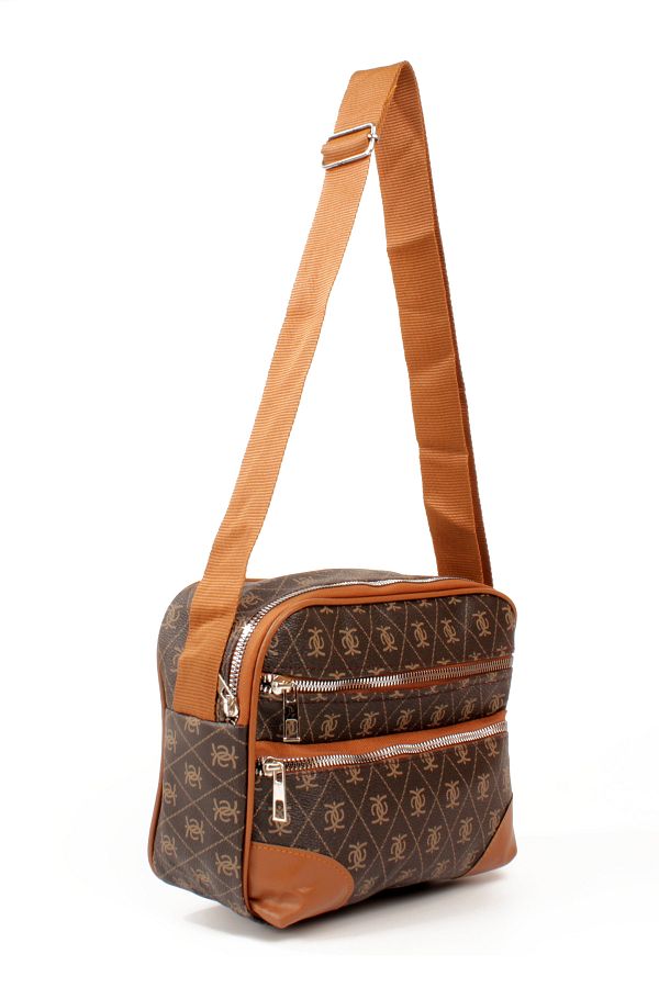 Bag with writing on the strap deals