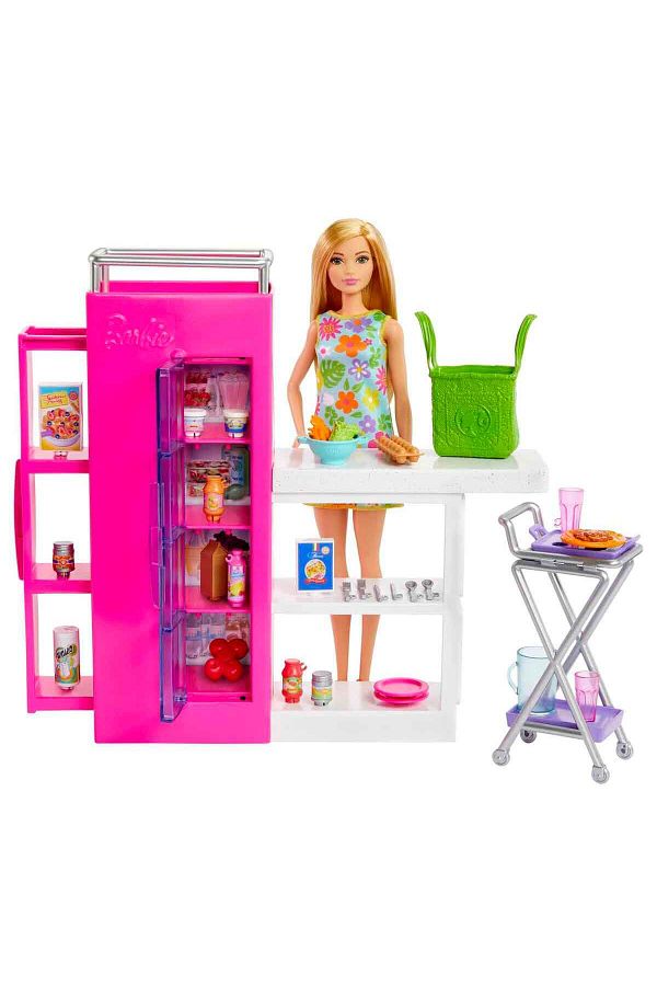 Barbie Mini Buffet Game Set Hjv38 Trendyol