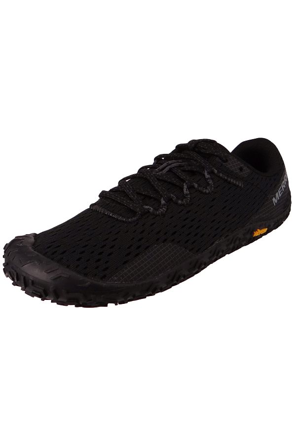 Merrell-Damen Sportliche Halbschuhe Wanderschuhe Vapor Glove 6 Barefoot J067718 Schwarz Black Textil/Synthe 1