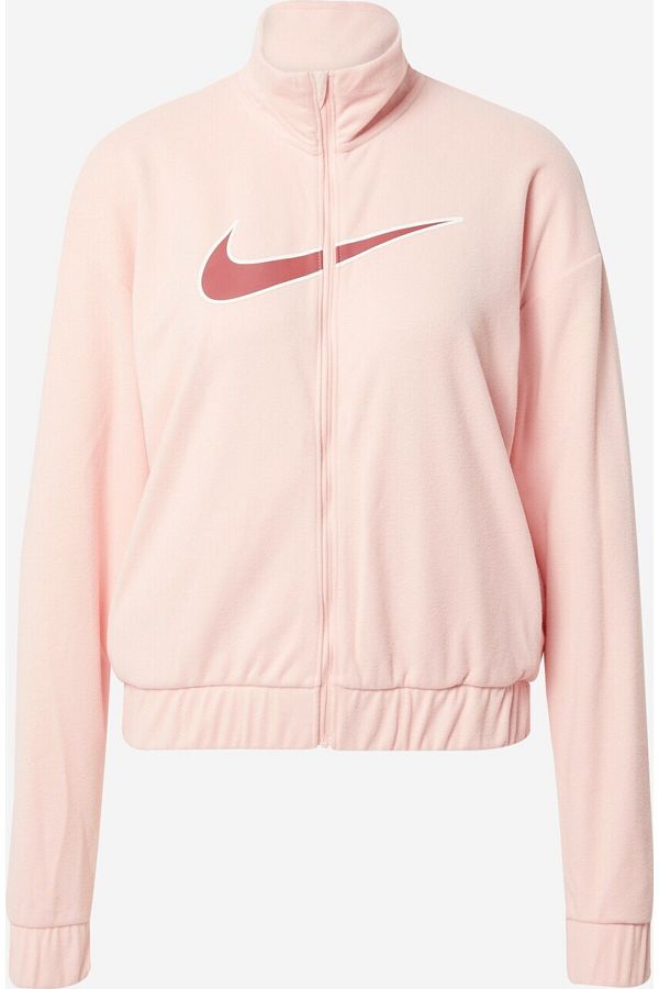 Nike Sports Jacket Pink Loose Trendyol