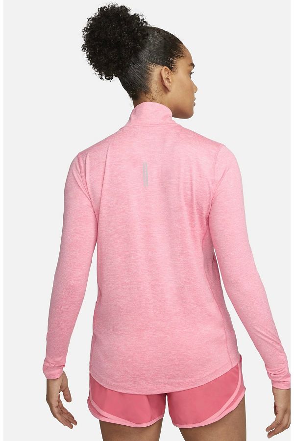 Nike Element 1 2 Zip Running Long Sleeve Pink Women s Running Top CU3220 611 Trendyol