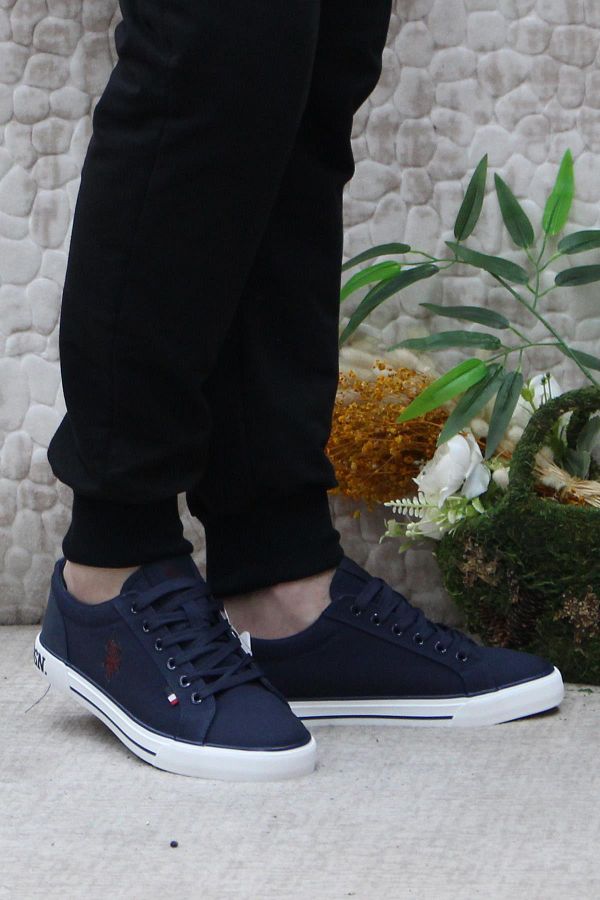 Us polo navy blue shoes best sale