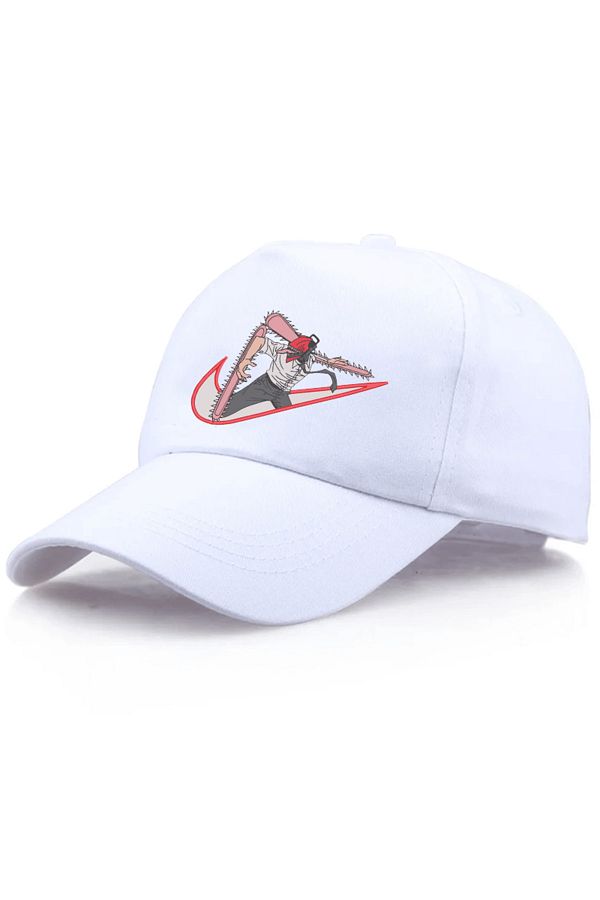 POPULUS-Chainsaw Man Denji Minimal Logo Hat 1