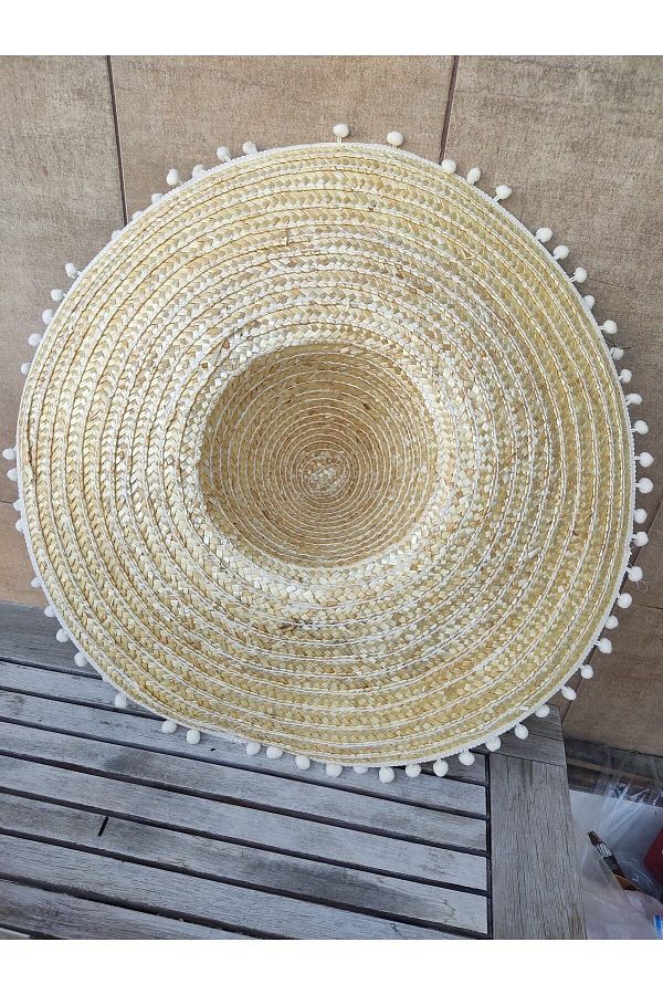 AKTEZ-EL-Big Straw Original Mexican Hat 1