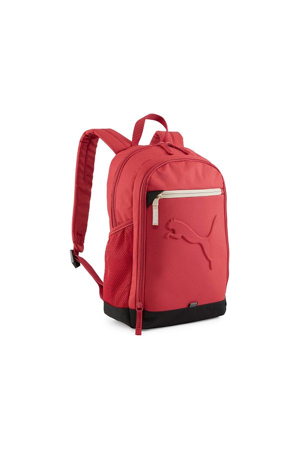 Burgundy puma backpack top