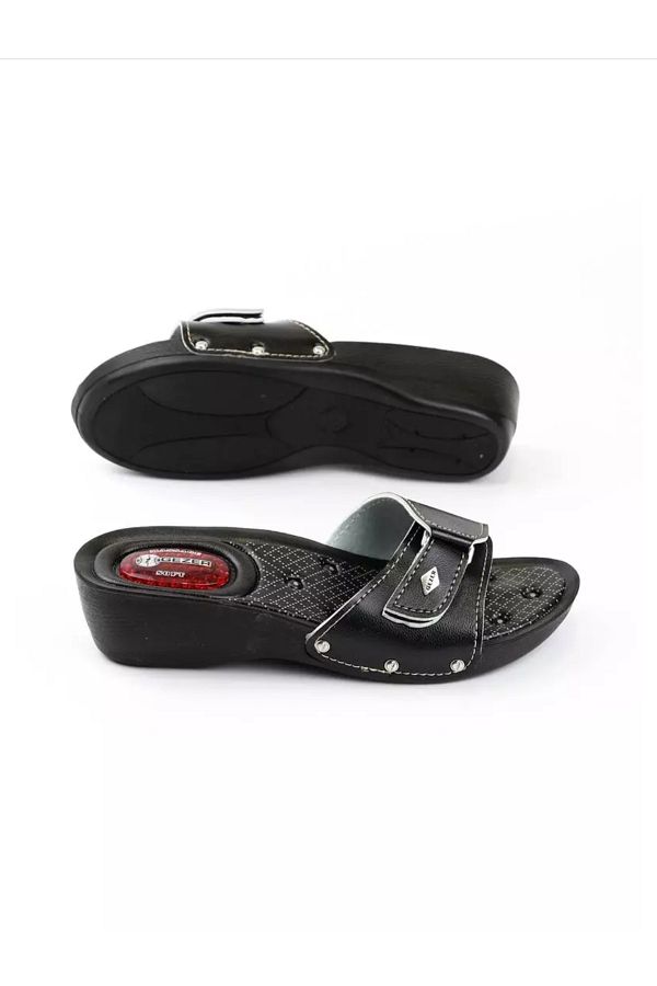 Gezer GEL SOLE HEEL SLIPPERS QUALITY ESEM SLIPPERS MOTHER S SLIPPERS