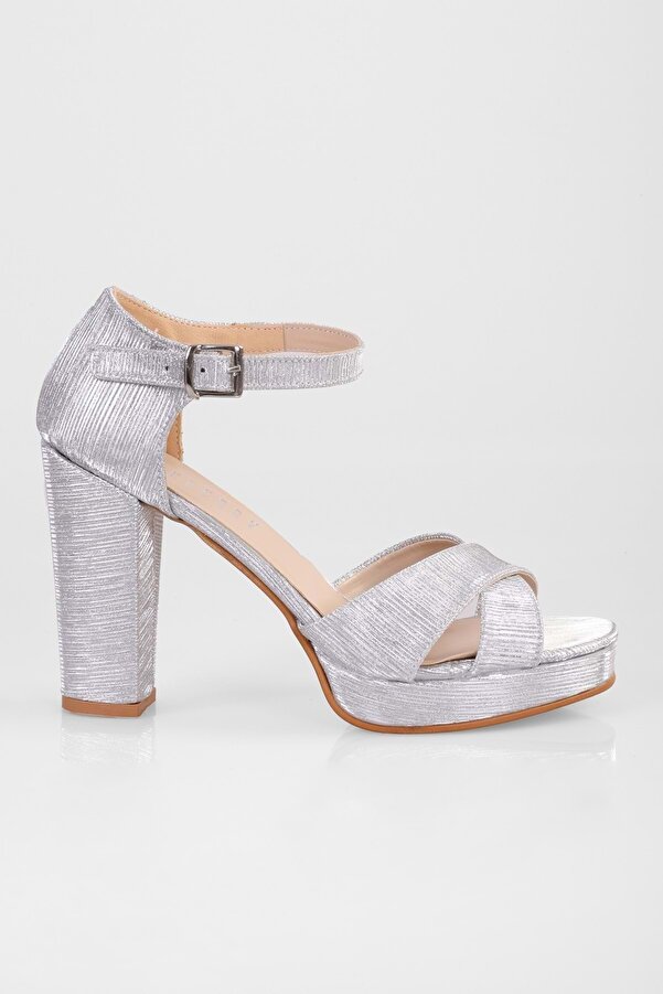 Giselle glitter Silver glitter×BK 39 Shoeberry Women's Giselle glitter Silver glitter×BK 39 Shoeberry Women's