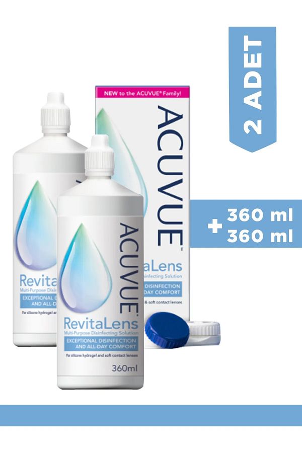 ACUVUE-محلول ريفيتالينز 360 مل 2 عبوة 1