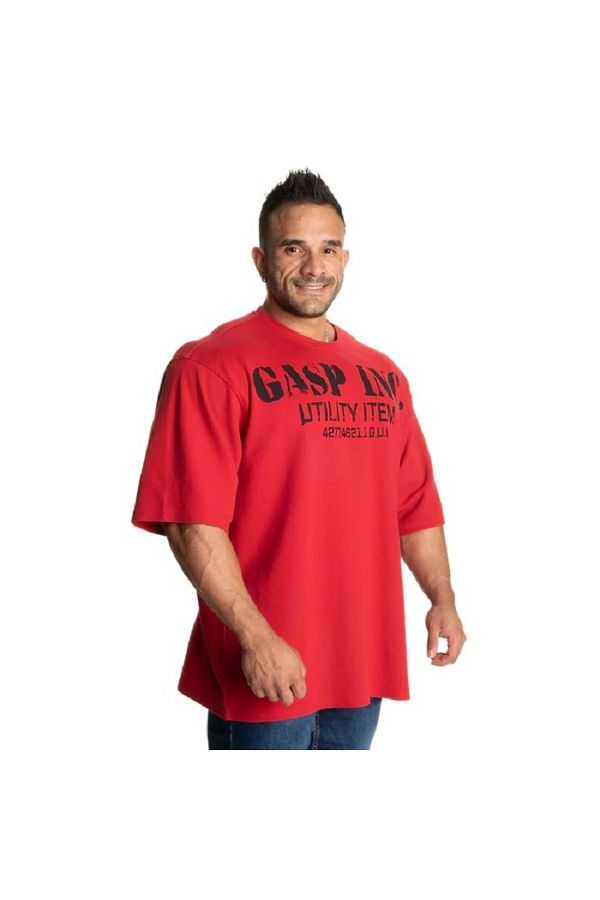 GASP IRON THERMAL TEE CHILI RED Trendyol