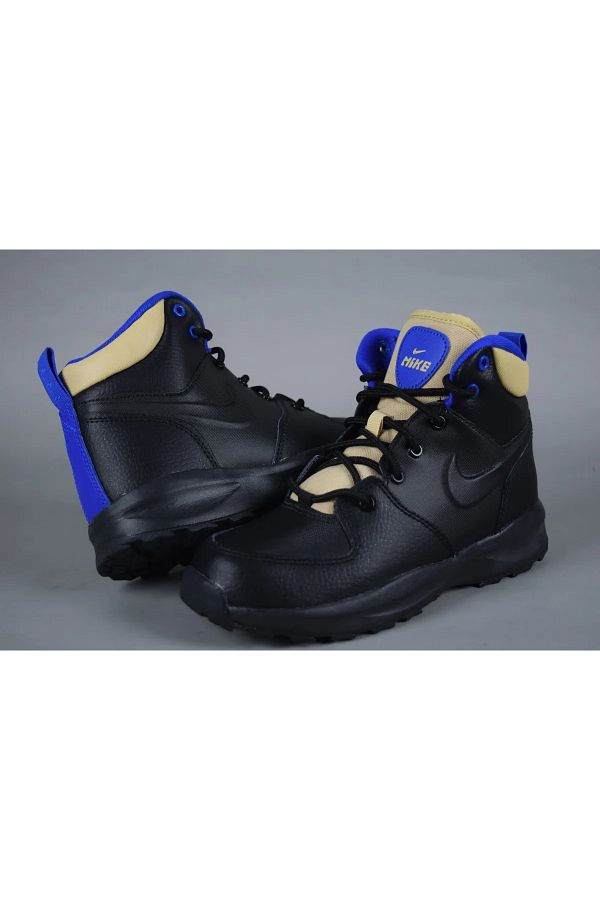 Nike NIB Little Kids Nike Manoa LTR PS Black Boots sz 2Y 3Y BQ5373 003 Blue Tan Trendyol