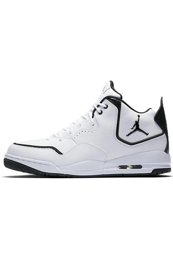 Nike-Pantofi din piele Air Jordan Courtside 23 „Alb Negru” Pantofi de baschet din piele pentru bărbați Limited E 1