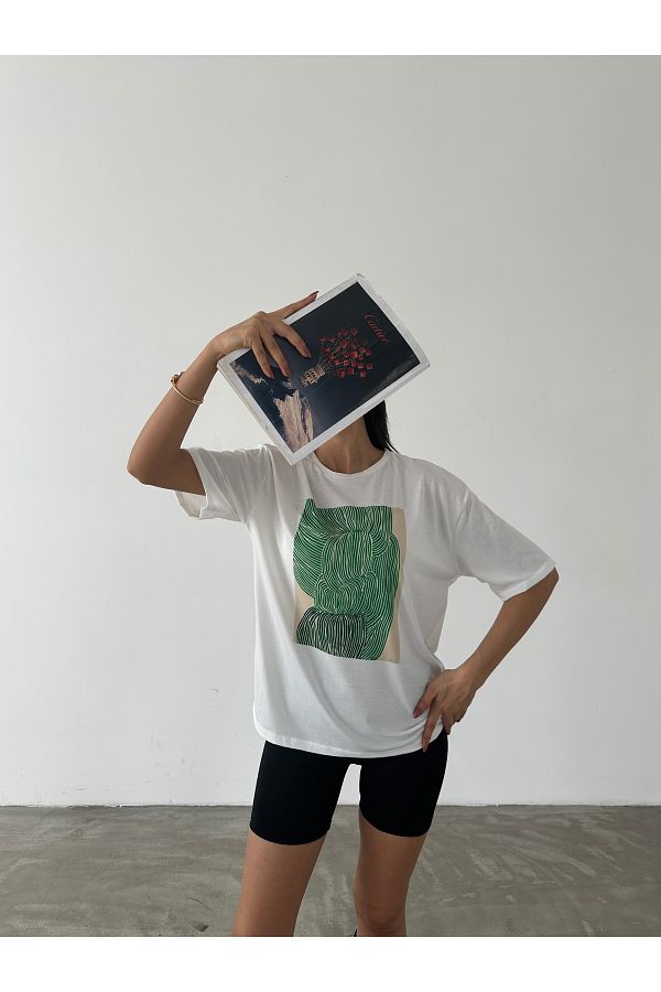 T shirt con fiori clearance