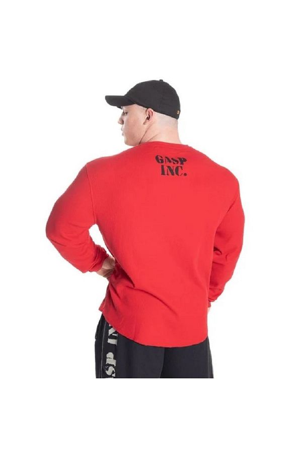 GASP Thermal Gym Sweater Chilli Red Trendyol