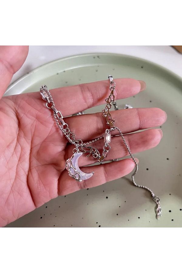 SHEIN Elzem korean style necklace jewelry y2k princess necklace Trendyol