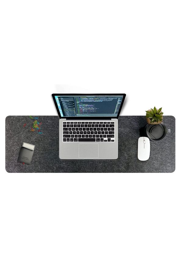 Next Craft-Study Desk Organizer Felt Computer Mouse Pad Table Top Organizer Mat 90x33 cm 1