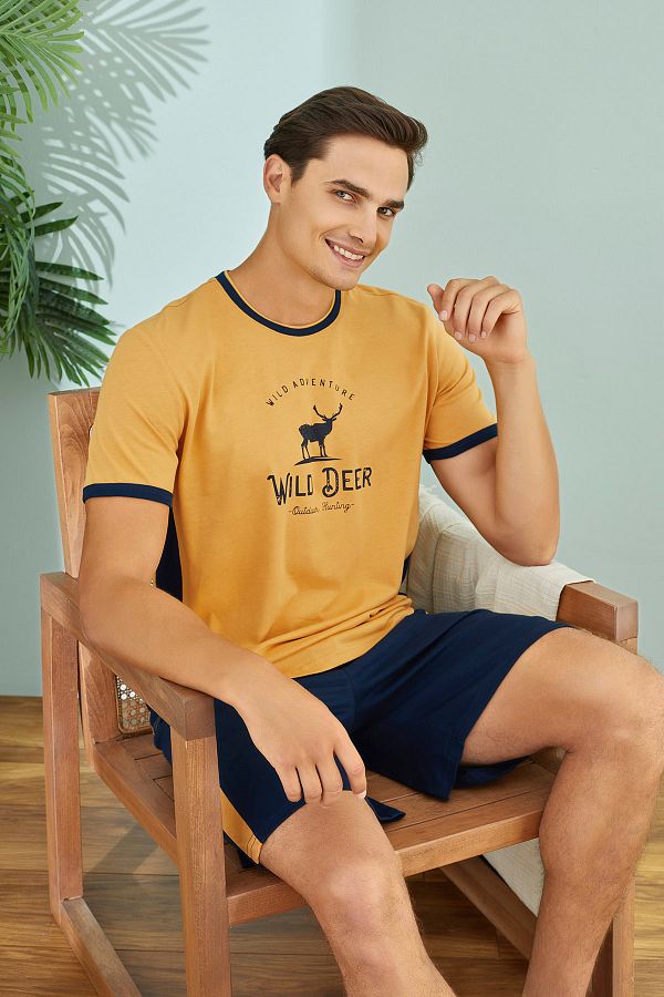 Svm-9481 MEN'S PRINTED SHORTS SET 1