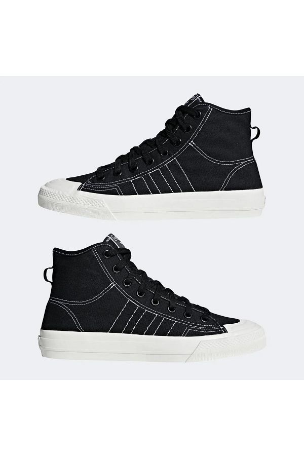 adidas Nizza Hi Rf Unisex Casual Shoes F34057 Black Trendyol