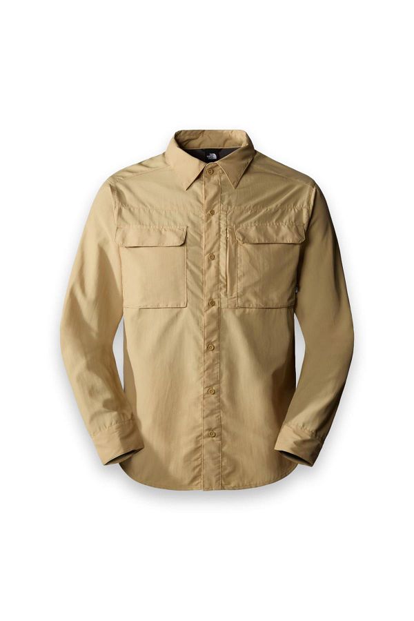 The North Face Nf0A4T18 M L S Sequoia Shirt Cream Men s Shirt Trendyol