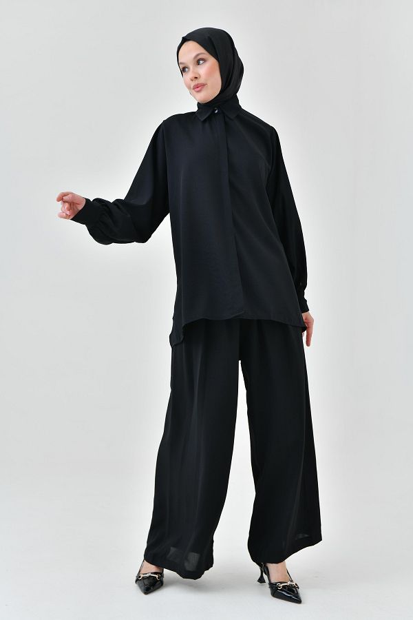 Wide leg pants hijab new arrivals