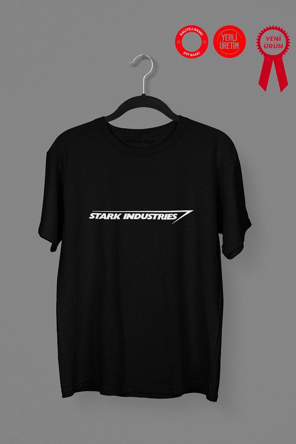JDM Stark Industries Printed Unisex Wide Fit T Shirt Trendyol