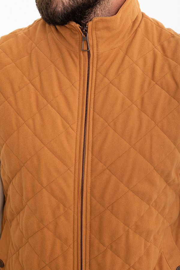 Camel color vest discount