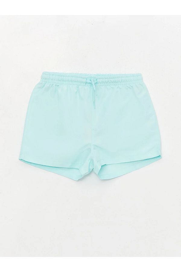 LC Waikiki-LCW ECO Basic Girl's Swim Shorts with Elastic Waist 1