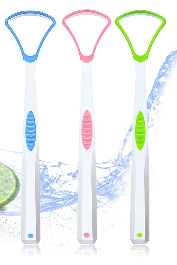 obrigado-Tongue Scraping Cleaner 1 Piece Plastic Anti-Odor Tongue Cleaning Apparatus Scraper Scraper 1