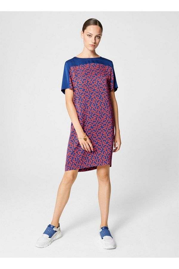 Escada navy dress outlet