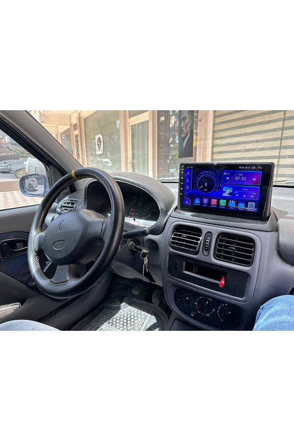 NAVİSPACE-RENAULT CLIO 1999-2006 COMPATIBLE MULTIMEDIA SCREEN 4 GB RAM 64 GB MEMORY WIRELESS CAR PLAY ANDROID AUTO 1