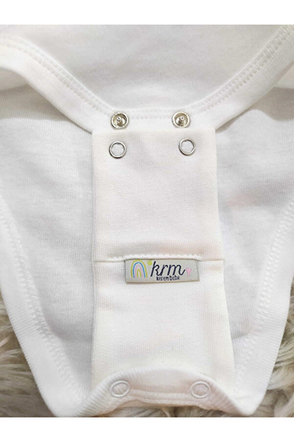 krm kerem bebe Çıtçıtlı Body Uzatma Aparatı (8,5mm) (TEKLİ)