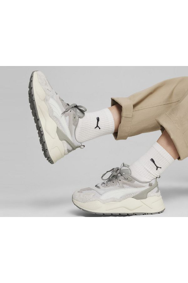 Puma Rs X Effect Better With Age Sneaker for Daily Use Gray Trendyol