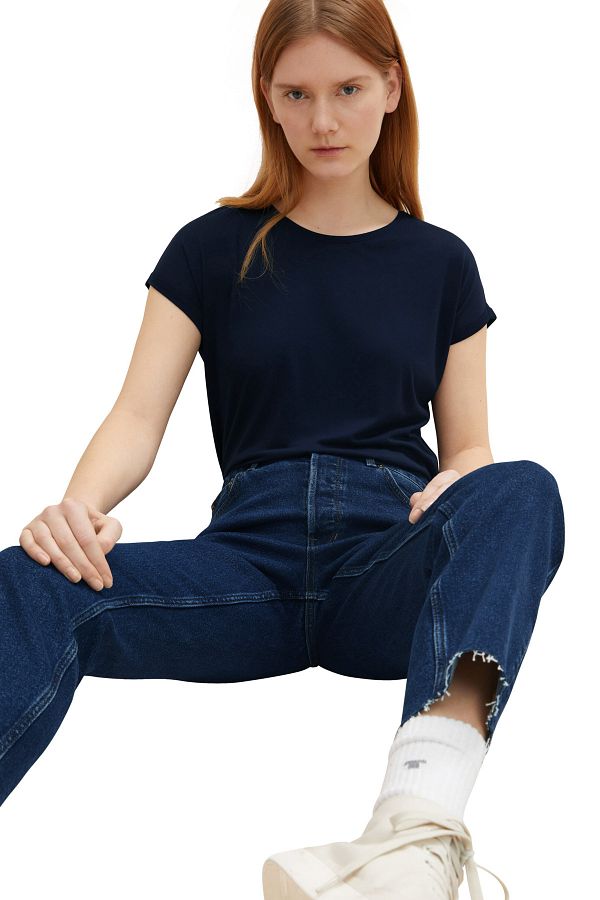 Tom Tailor-fluent basic tee 1