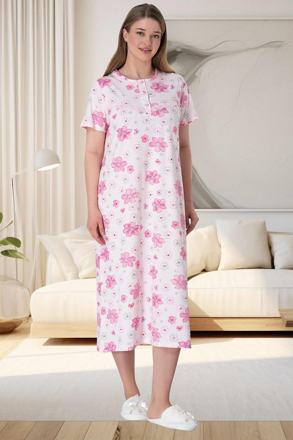 Womens short sleeve nightgown cheap