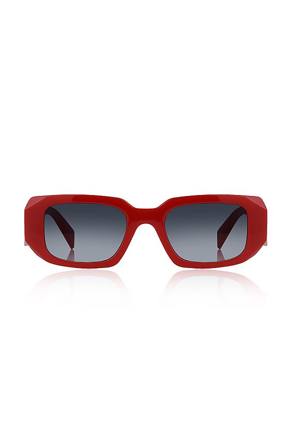 Bright red sunglasses online