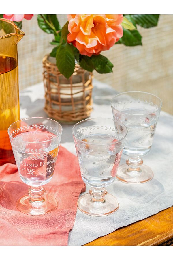 LC Waikiki-LCW HOME 220 Ml Standing Glass Set of 3 1