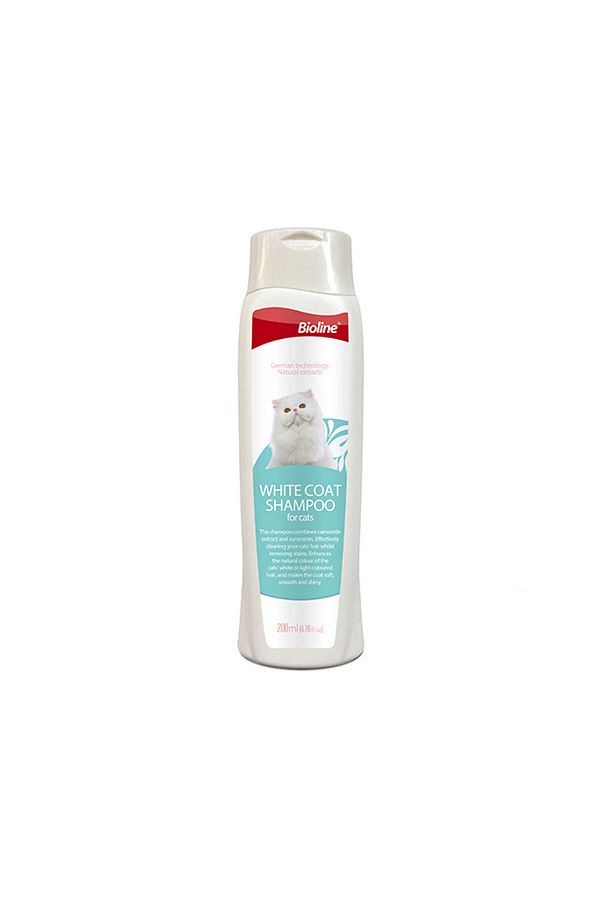 Bioline White Fur Cat Shampoo 200 ml For Cats106008 Trendyol
