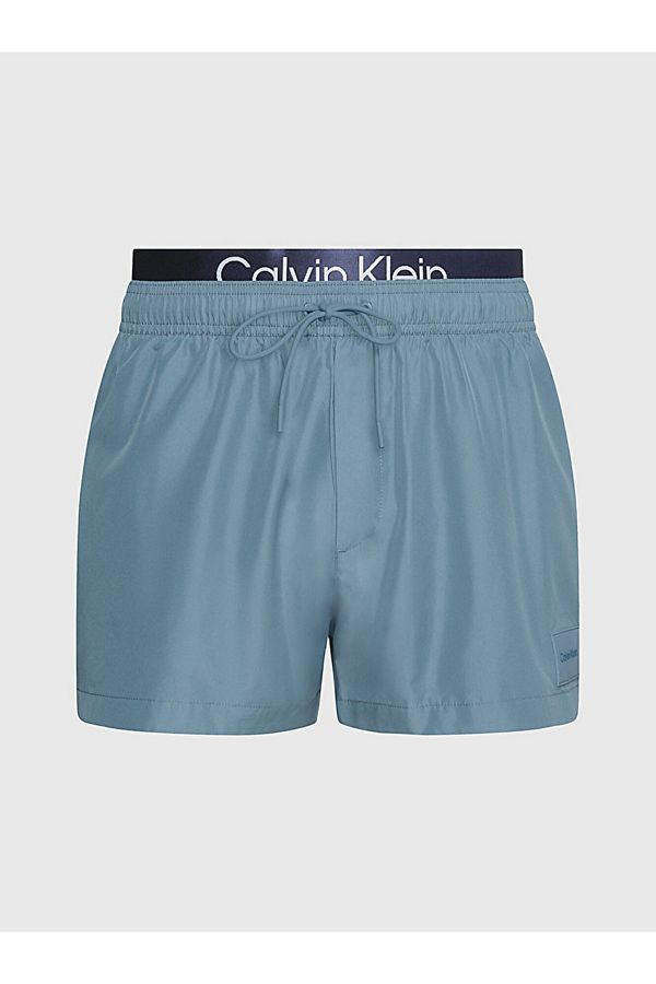 Calvin Klein CK Steel Double Waist Waistband Swim Shorts Trendyol