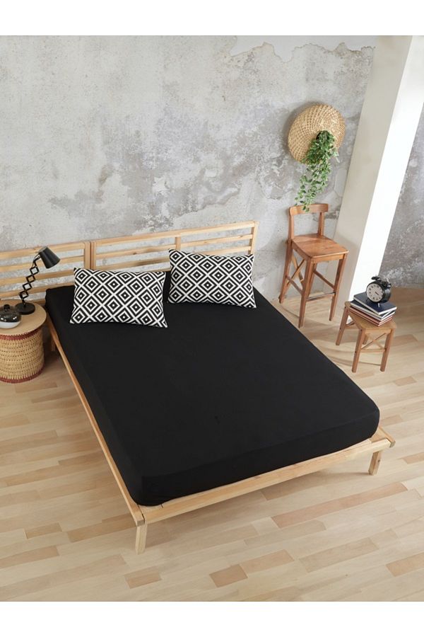 üntaş-Sahran Life - Double Diagonal Combination Sheet and Pillowcase Set of 2 1
