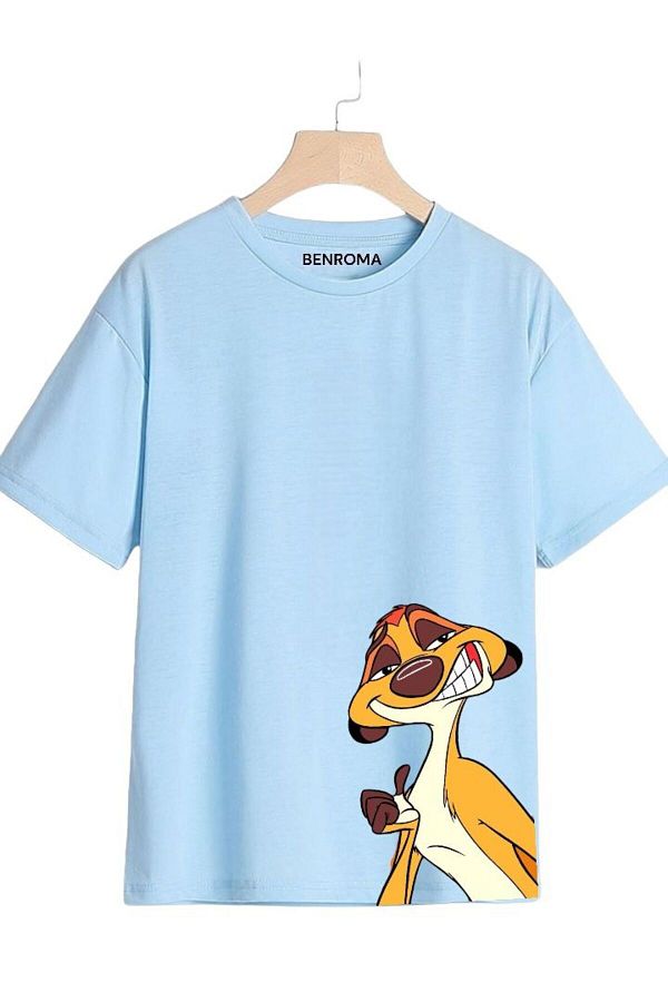 DM DOLCE MORE-KINDER-T-SHIRT MIT COMIC-FILMFIGUR-DRUCK 1