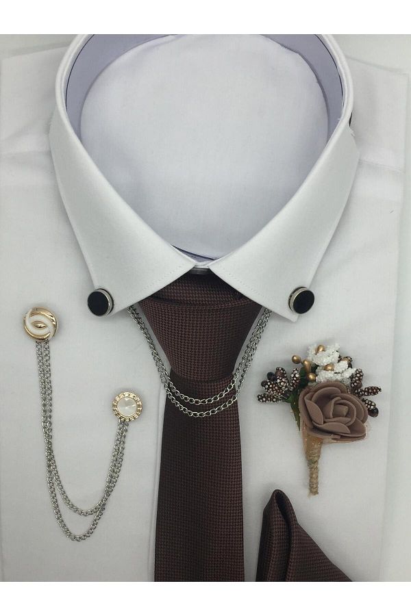 Collar chain with tie shop