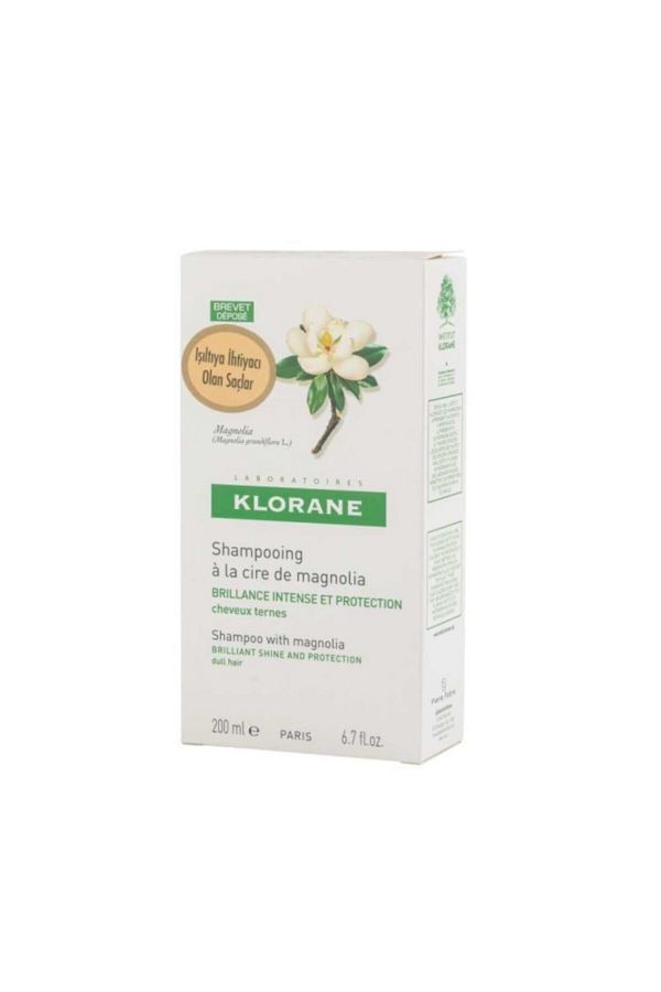 Klorane-Shampooing Magnolia 200 ml - Magnolia Extract Shampoo (Giving Shine) 1